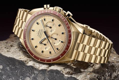 omega speedmaster apollo 11 gold price|Omega Speedmaster Apollo 11 edition.